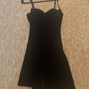 American Apparel Velvet Dress
